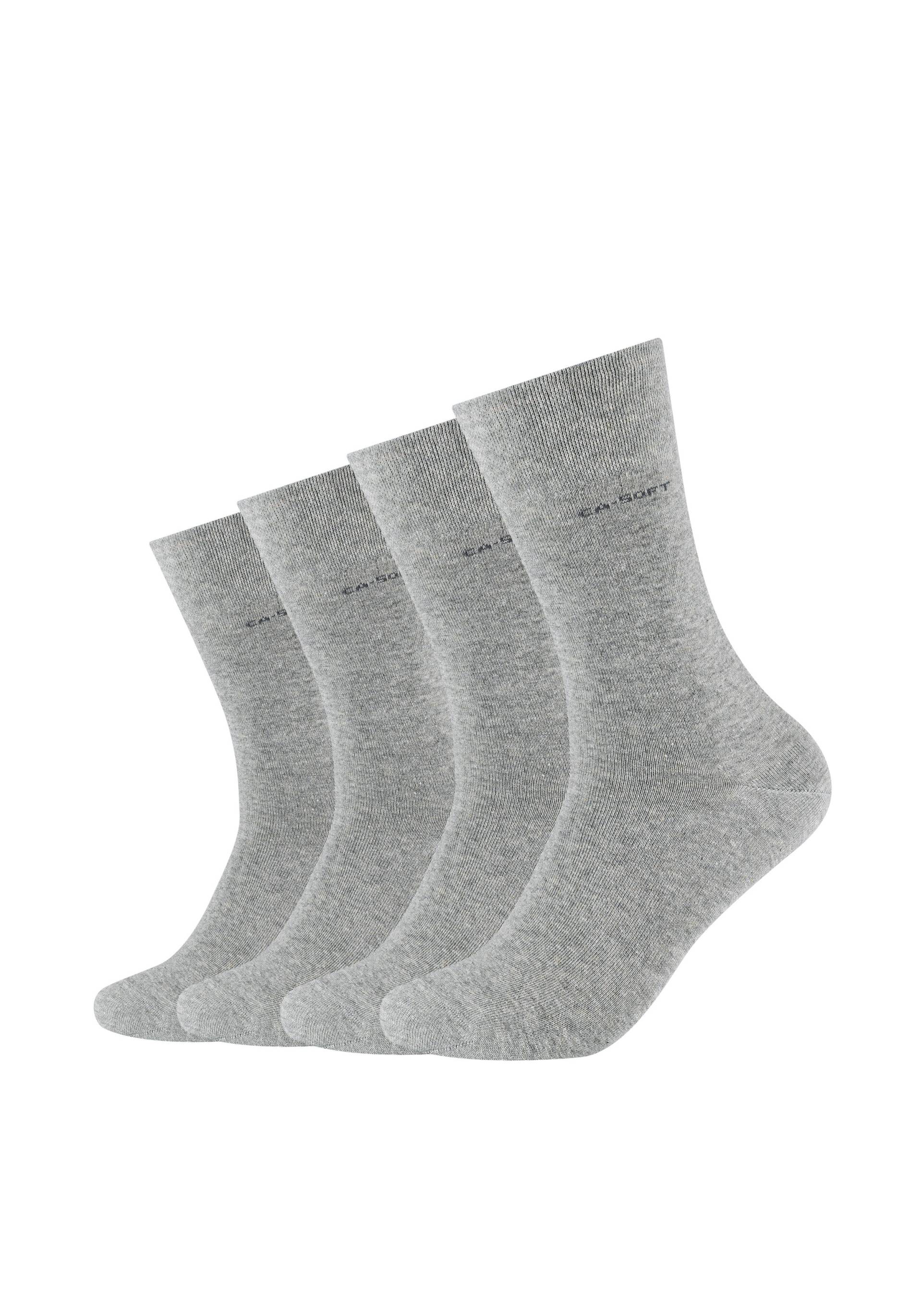 Camano Socken, (Packung, 4er-Pack), mit verstärktem Fersen- und Zehenbereich von Camano