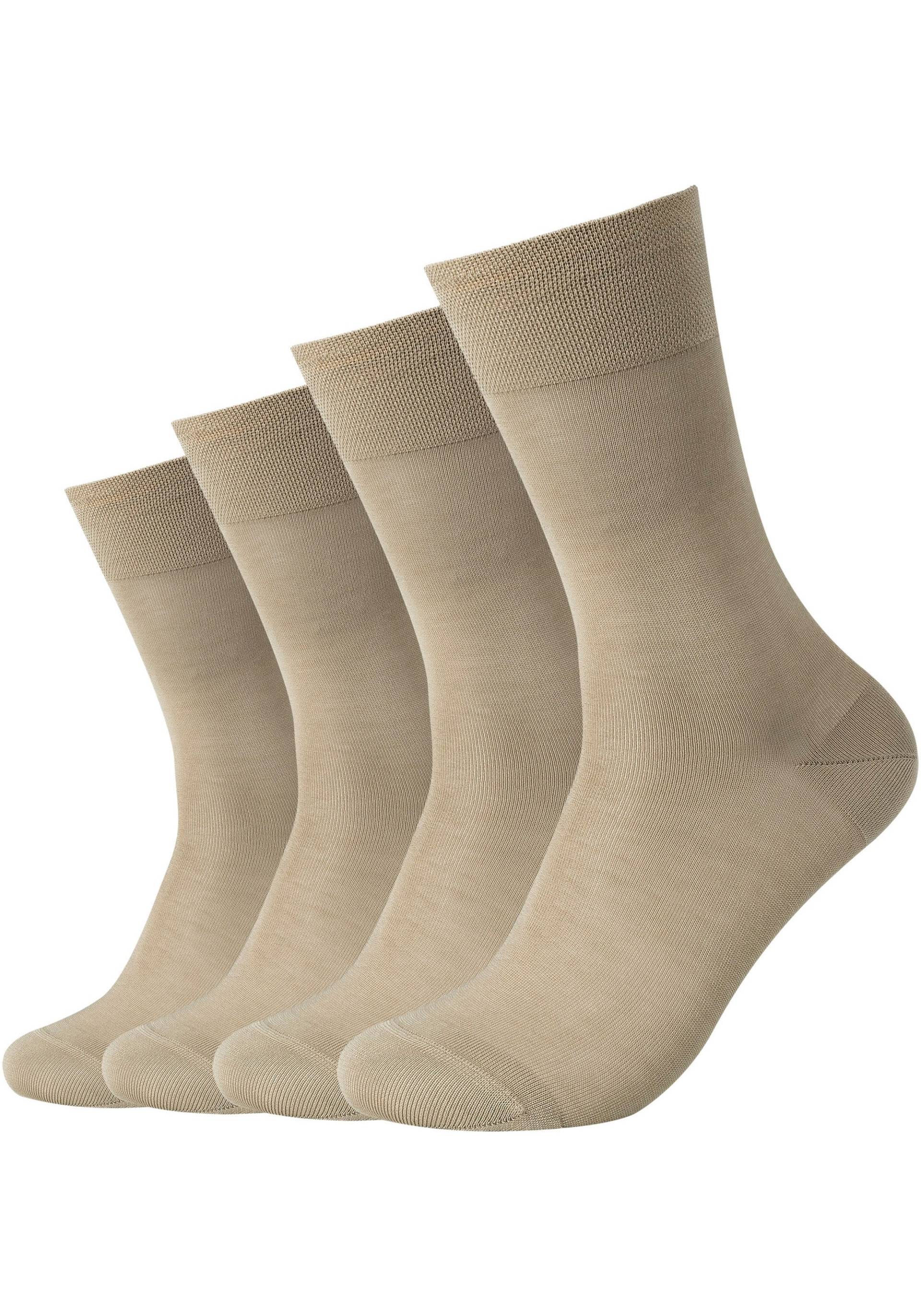 Camano Socken, (Packung, 4er-Pack), mit hoher Verarbeitungsqualität von Camano