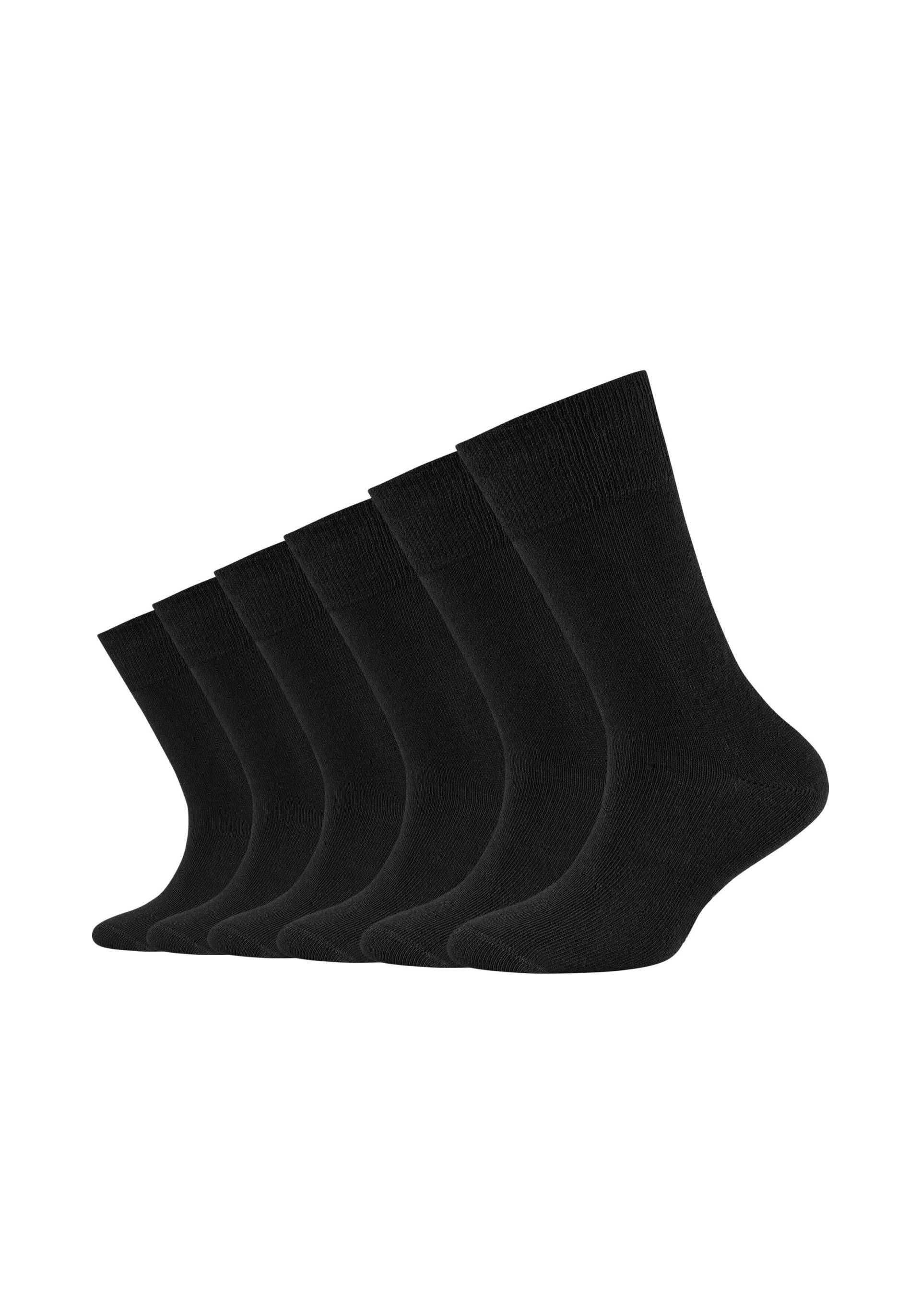 Camano Socken, (6er-Pack), mit gekämmter Baumwolle von Camano