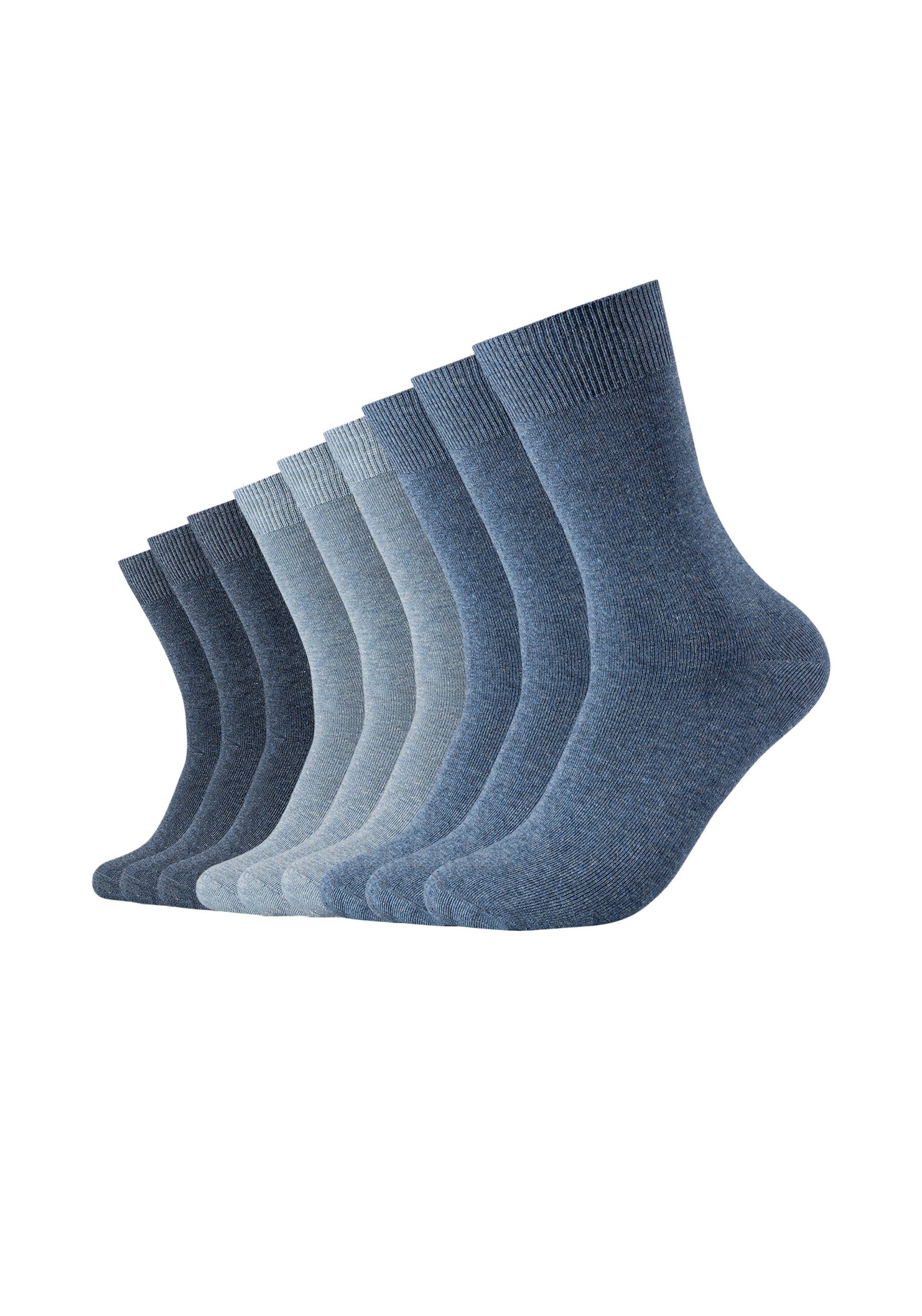 Camano Socken, (9er Pack), mit verstärktem Fersen- und Zehenbereich von Camano