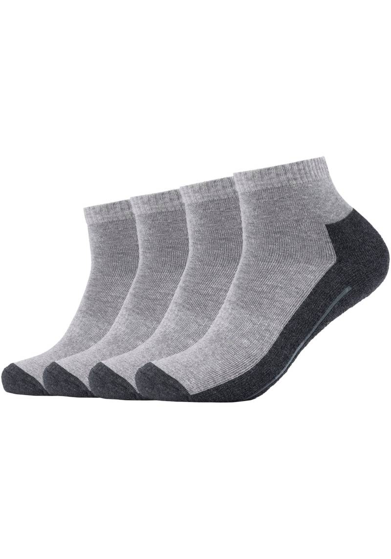 Camano Sportsocken, (4er Pack), mit entlastender Halbplüschsohle von Camano