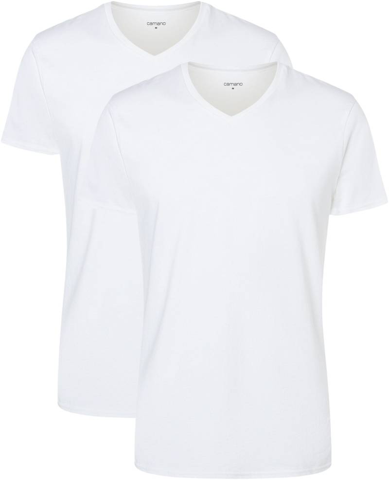 Camano T-Shirt »comfort«, mit V-Ausschnitt von Camano