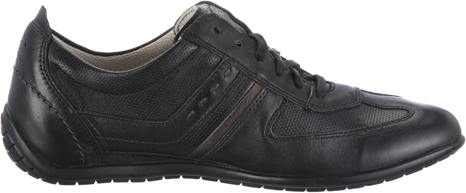 298.14.04 - Leder Sneaker Herren Schwarz 44 von Camel Active