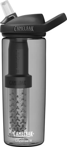 CamelBak Bottle eddy+ lifestraw 0.6l - charcoal von CamelBak