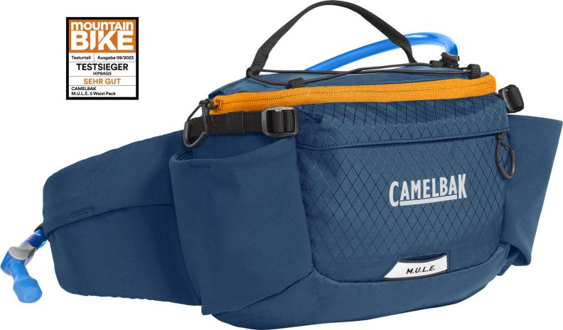 CamelBak M.U.L.E 5 Waist Pack gibraltar - navy - orange von CamelBak