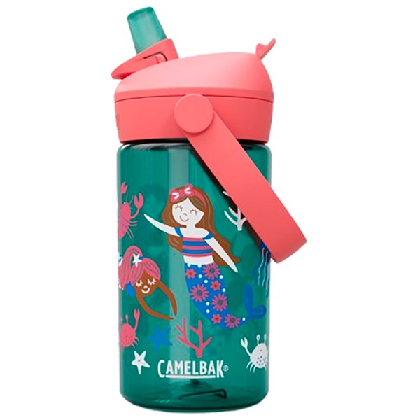 Camelbak - Kid's Thrive Flip Straw - Trinkflasche Gr 400 ml blau;bunt;grau;grün;lila;rosa von Camelbak