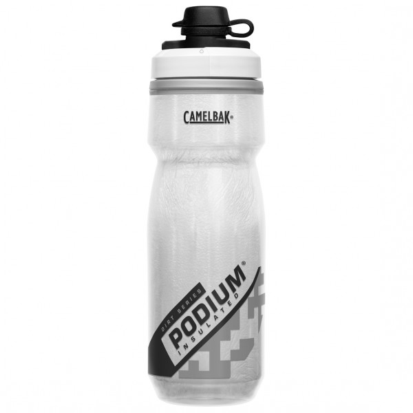 Camelbak - Podium Chill Dirt Series - Bidon Gr 620 ml grau von Camelbak