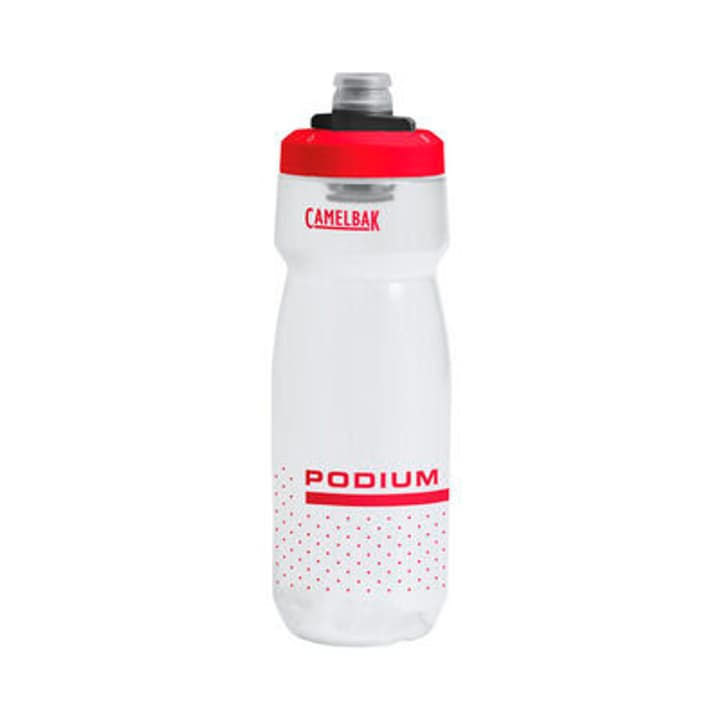 Camelbak Podium clear red 0.71l Bidon von Camelbak