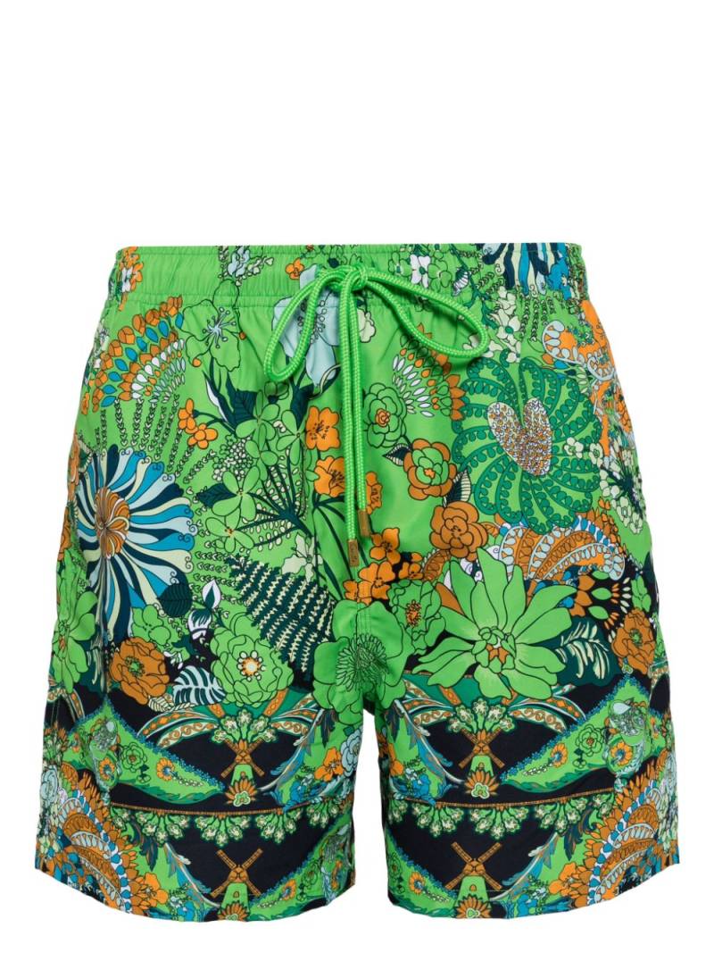 Camilla Good Vibes Generation board shorts - Green von Camilla