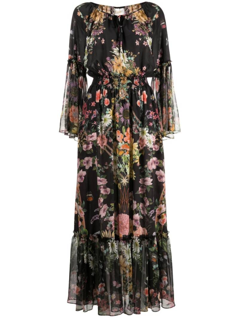 Camilla Letters from a Vineyard silk maxi dress - Multicolour von Camilla