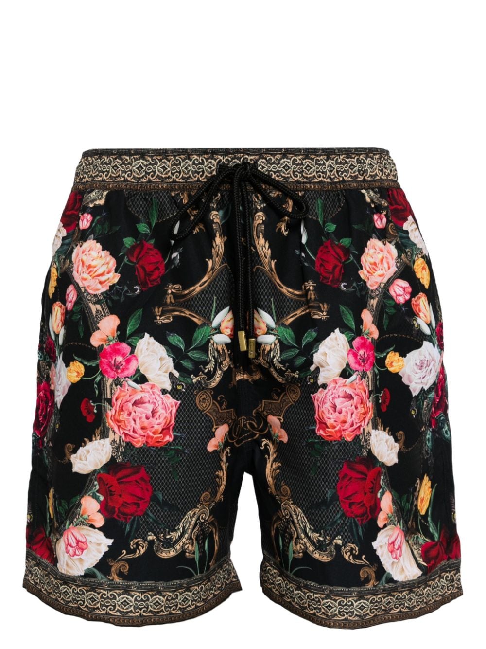 Camilla Magic In The Manuscripts board shorts - Black von Camilla