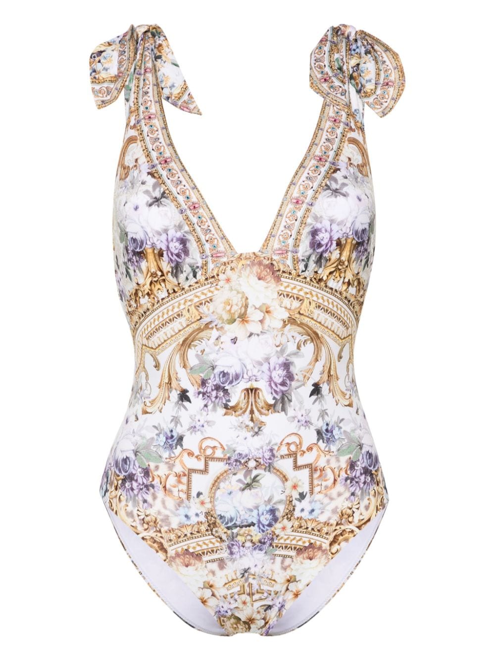 Camilla Palazzo Playdate swimsuit - White von Camilla