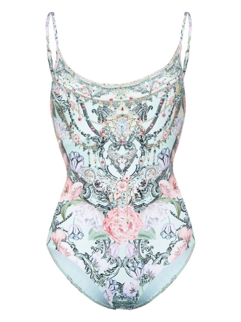 Camilla Petal Promise Land swimsuit - Blue von Camilla