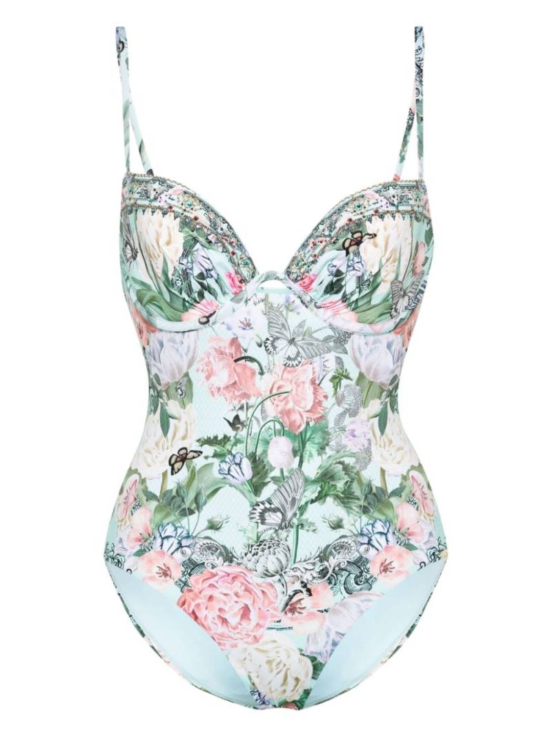 Camilla Petal Promise Land swimsuit - Green von Camilla