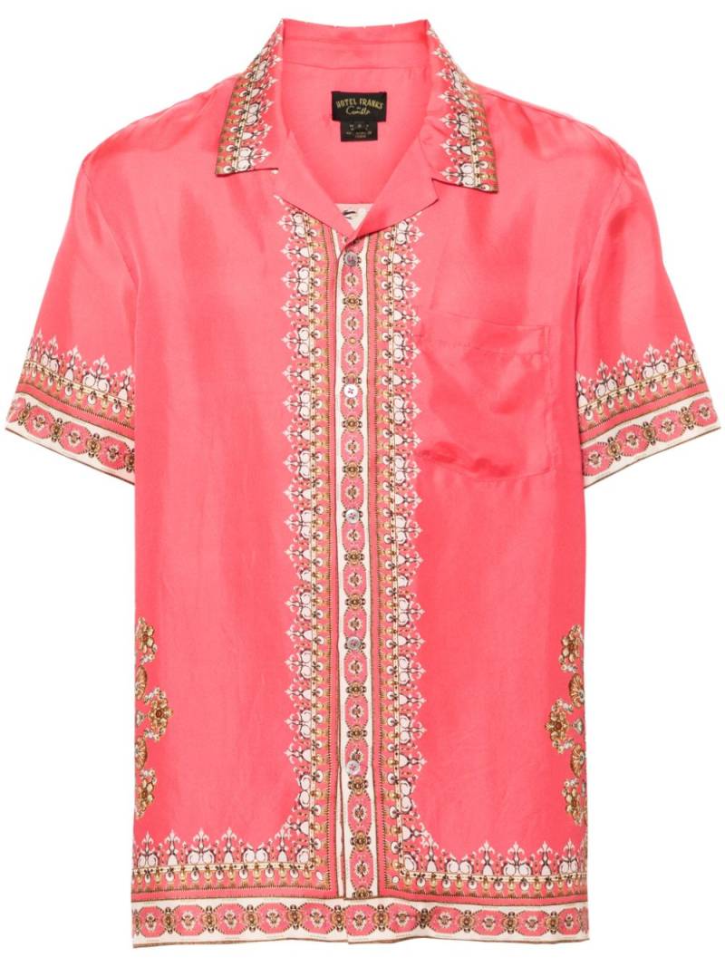 Camilla Shell Games silk shirt - Pink von Camilla