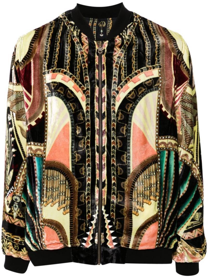 Camilla They Called Her Nefertari bomber jacket - Black von Camilla