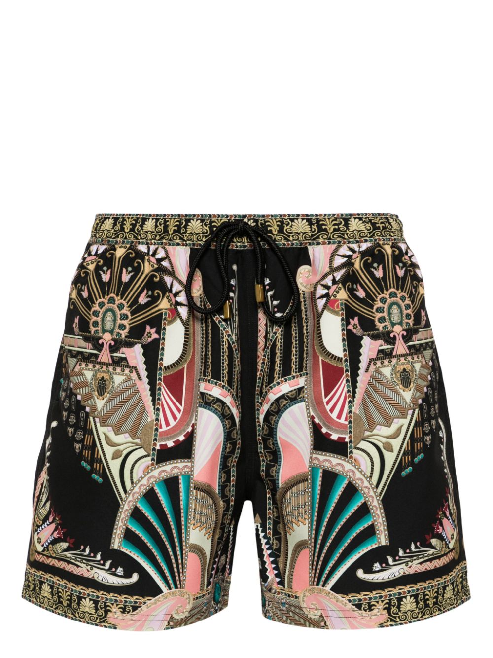 Camilla They Called Her Nefertari swim shorts - Black von Camilla