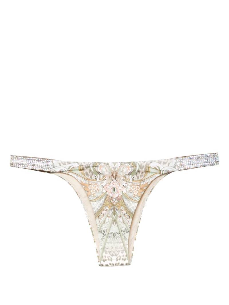 Camilla Tower Tales bikini bottoms - Neutrals von Camilla