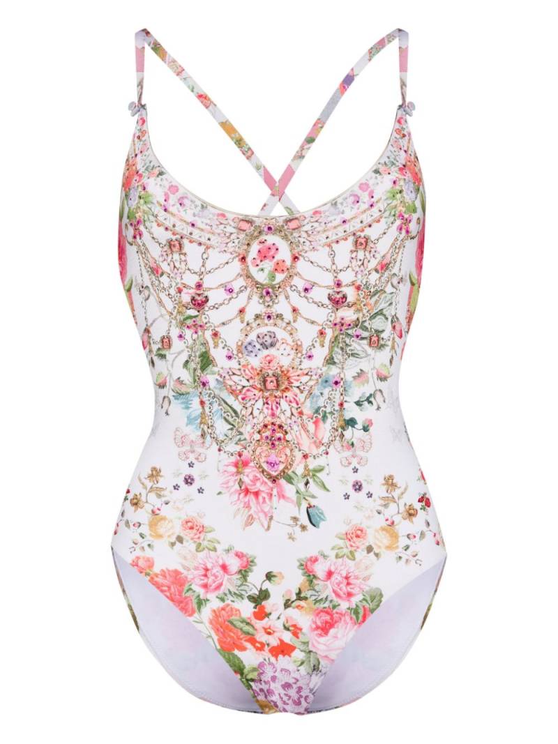 Camilla Yesterday swimsuit - White von Camilla