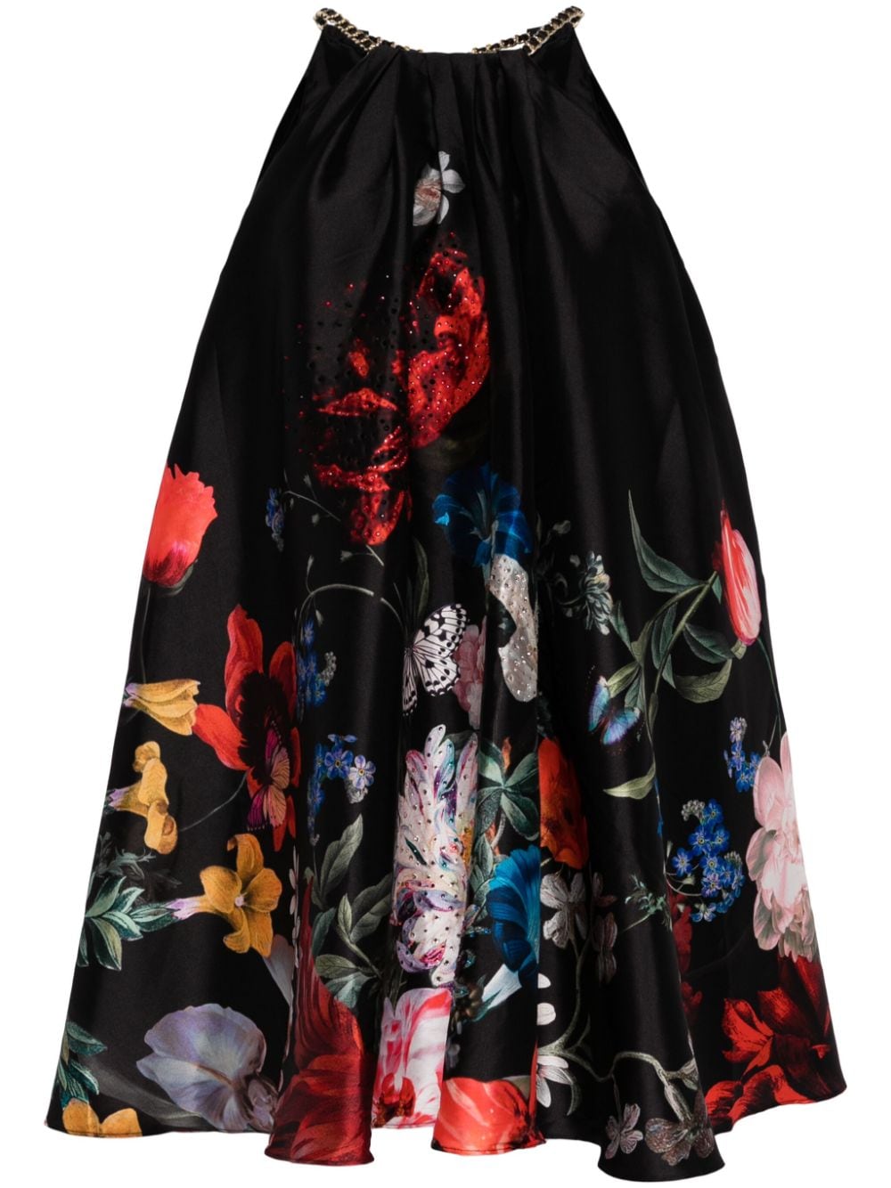 Camilla floral-print mini dress - Black von Camilla