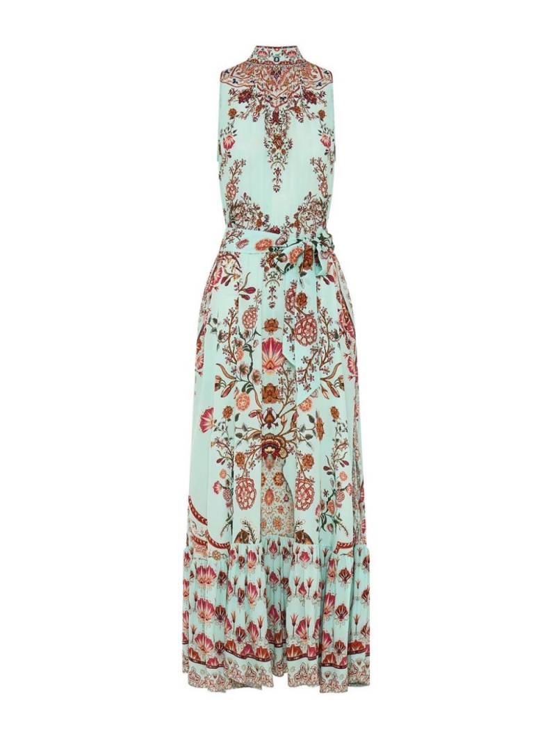 Camilla printed silk maxi dress - Blue von Camilla