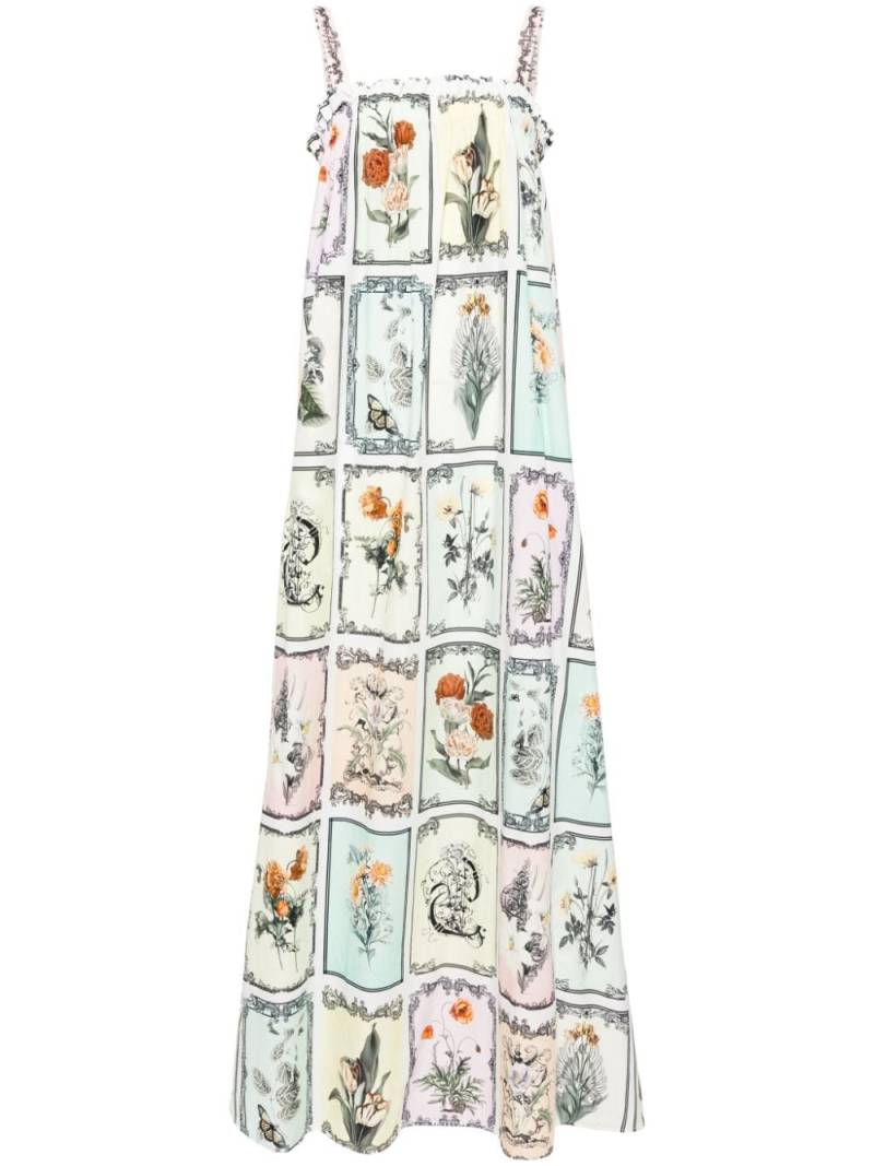 Camilla printed wide-strap sundress - Neutrals von Camilla