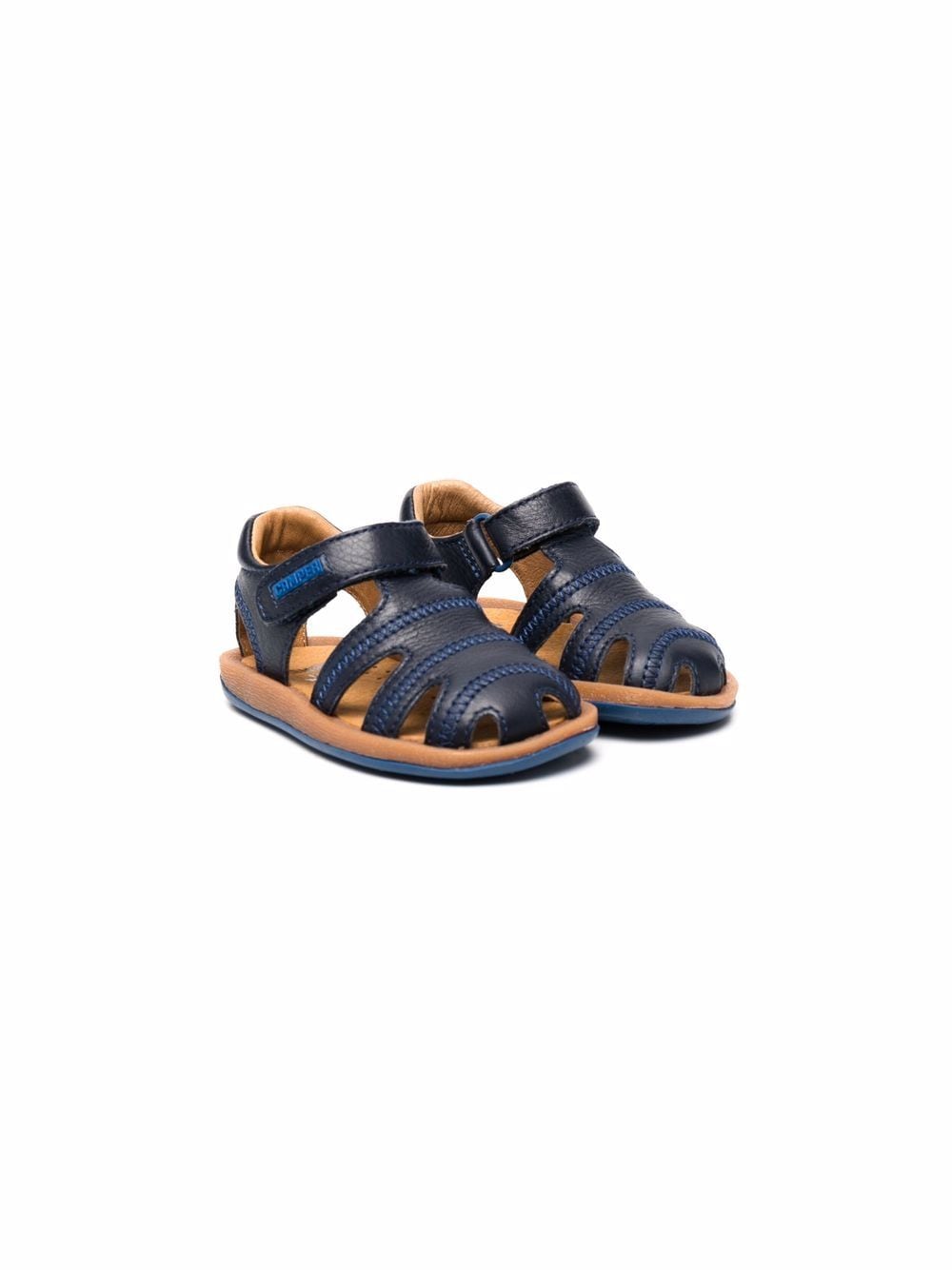 Camper Kids Bicho leather sandals - Blue von Camper Kids