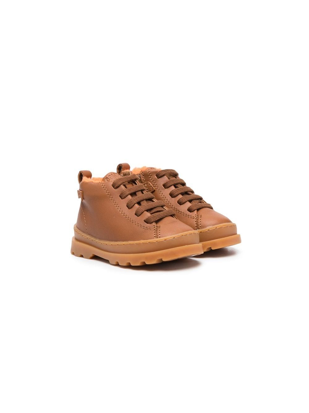 Camper Kids Brutus ankle leather boots - Brown von Camper Kids