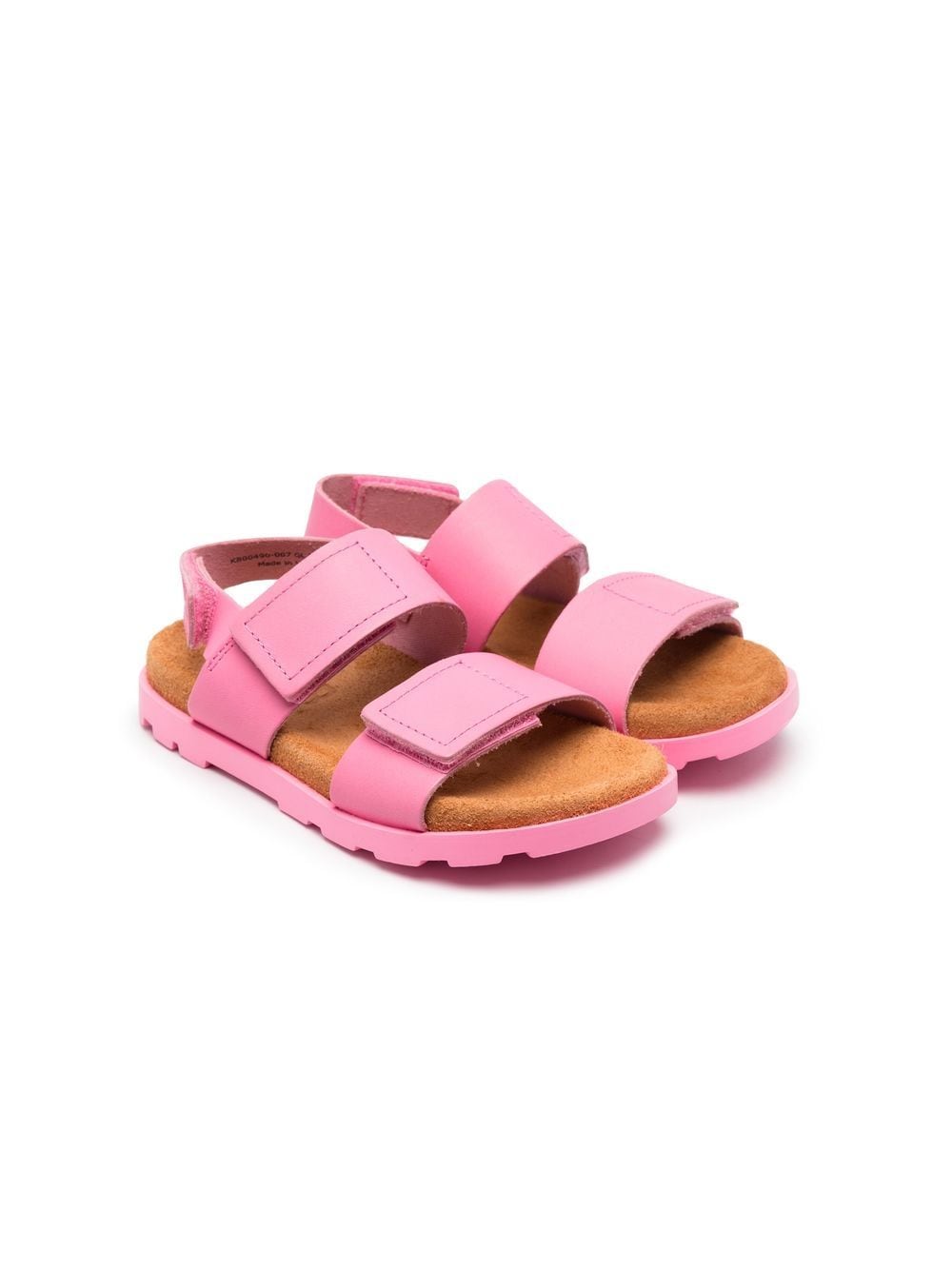 Camper Kids Brutus open toe touch-strap sandals - Pink von Camper Kids