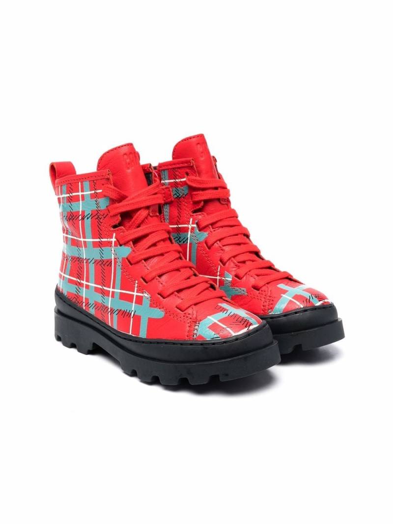 Camper Kids Brutus boots - Red von Camper Kids