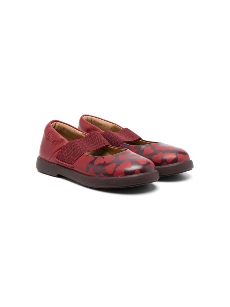 Camper Kids Duet Twins ballerina shoes - Red von Camper Kids