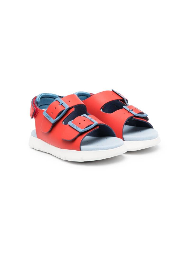 Camper Kids Oruga buckled sandals - Red von Camper Kids