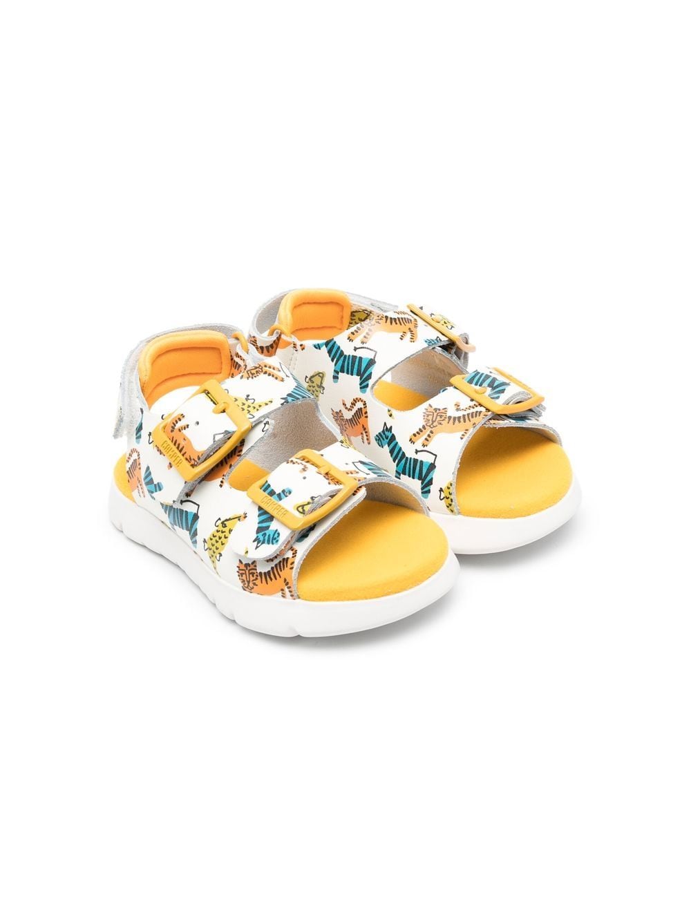 Camper Kids Oruga buckled sandals - White von Camper Kids