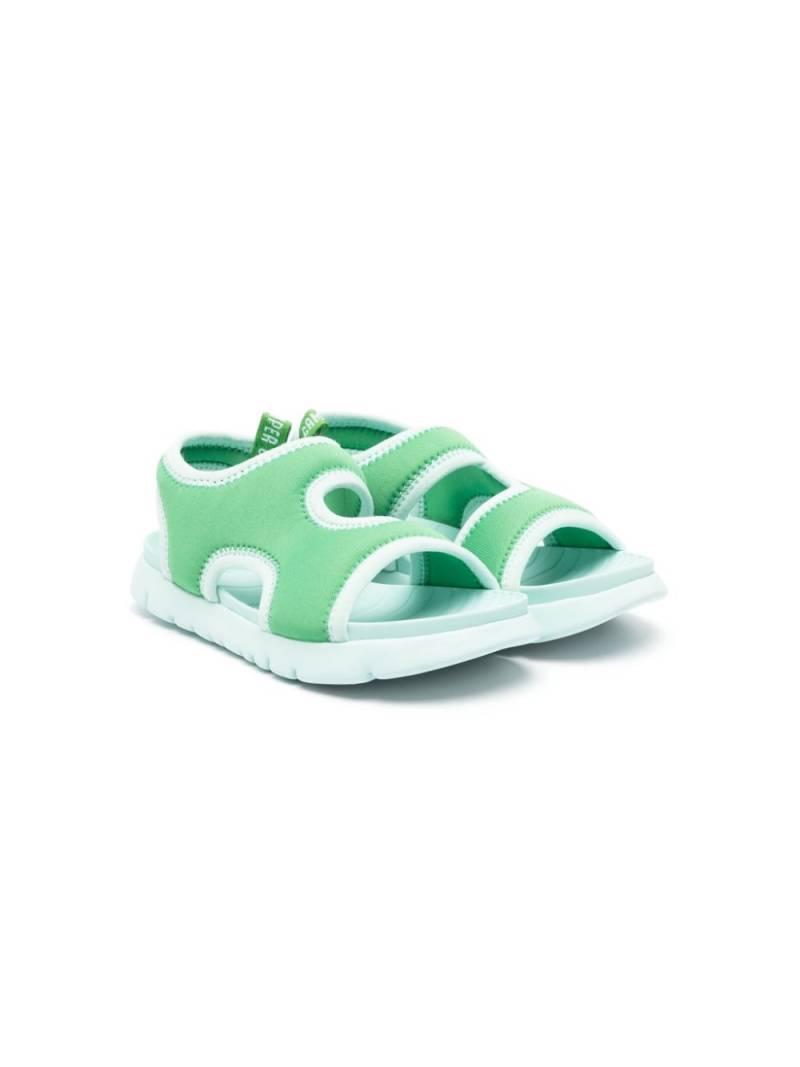 Camper Kids Oruga open-toe sandals - Green von Camper Kids