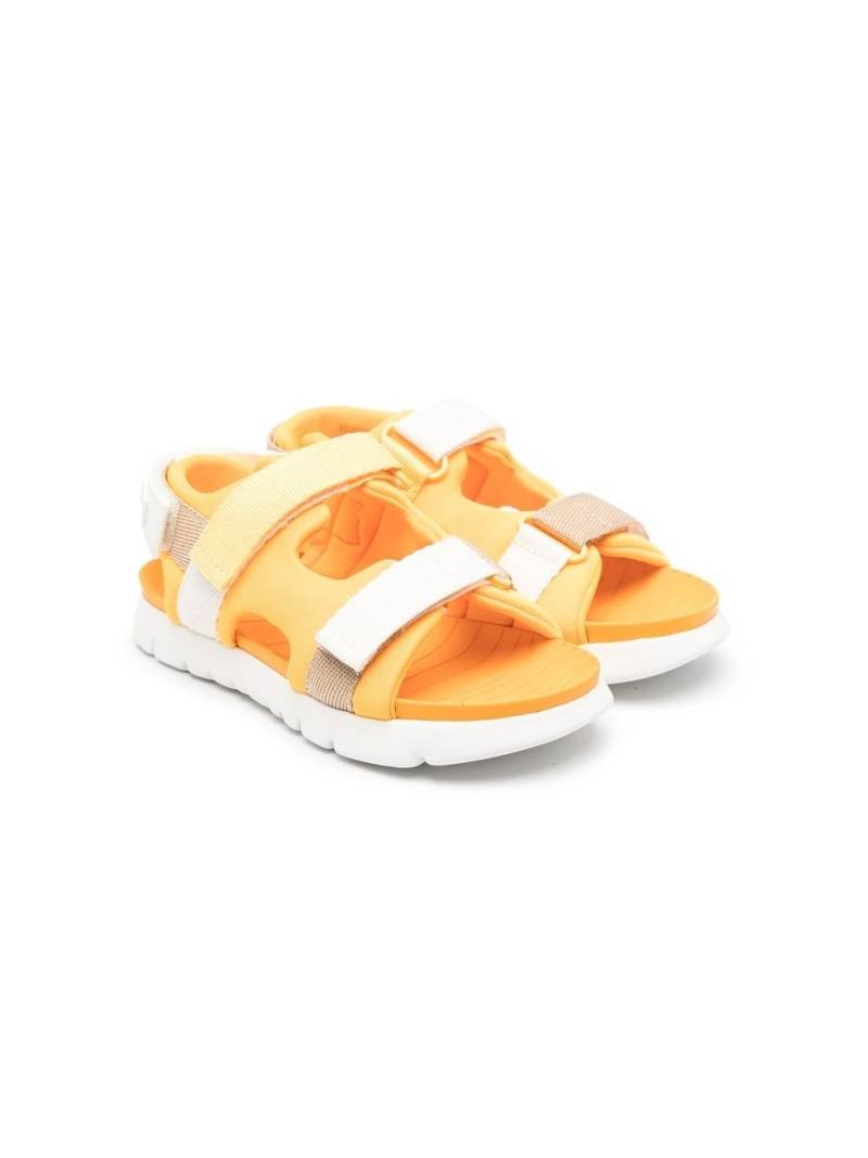 Camper Kids Oruga touch-strap sandals - Orange von Camper Kids