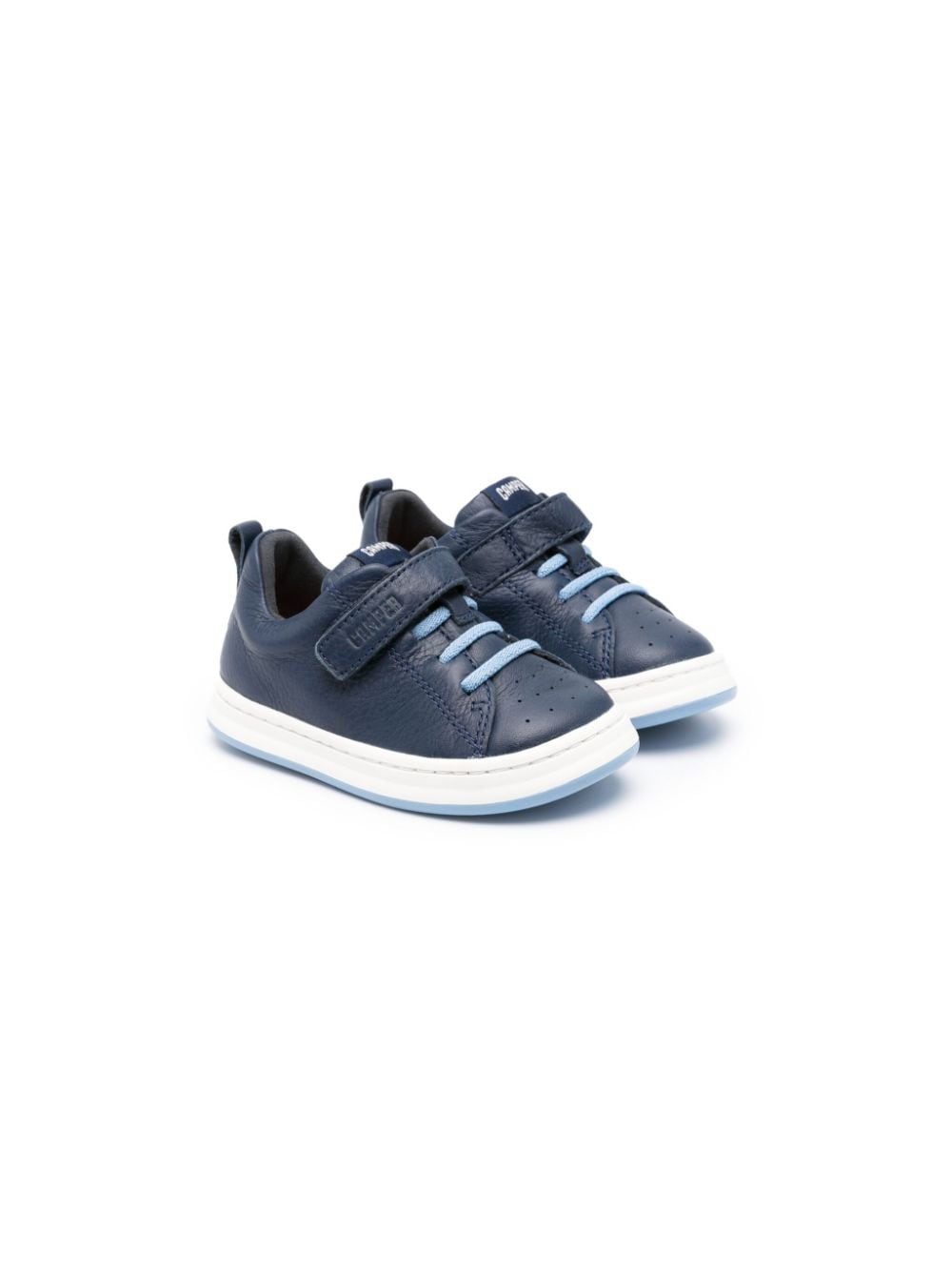 Camper Kids Runner Four leather sneakers - Blue von Camper Kids