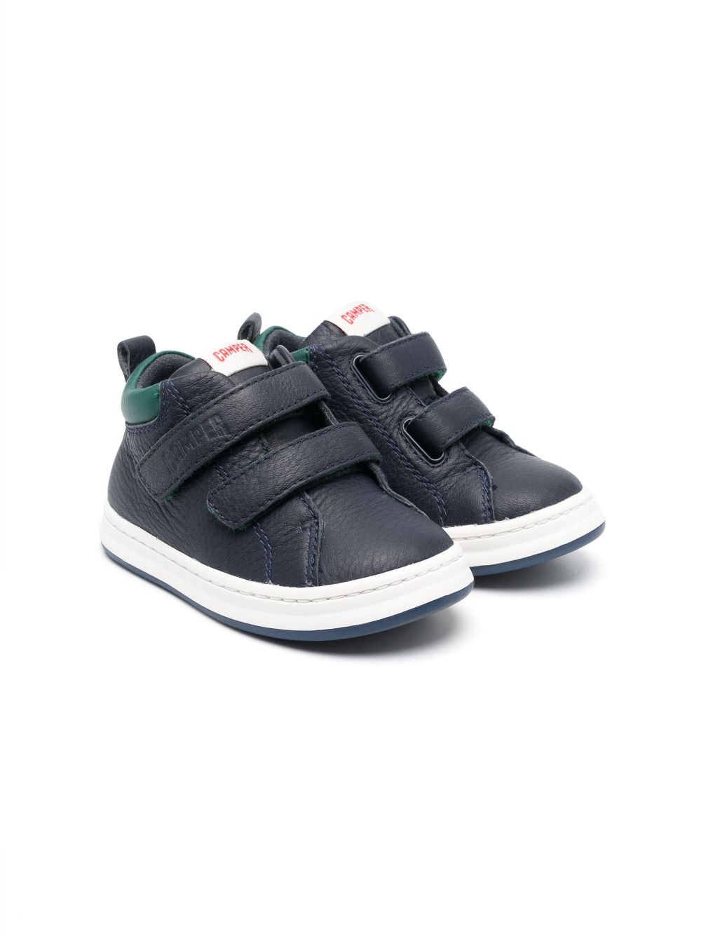 Camper Kids Runner Four touch-strap leather sneakers - Blue von Camper Kids