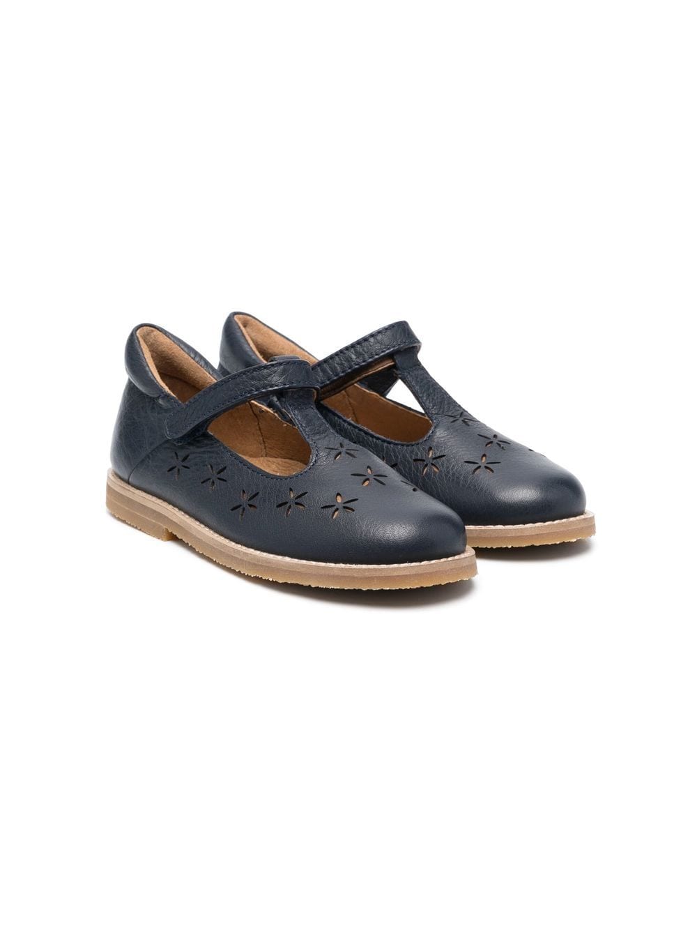 Camper Kids Savina cut-out detail ballerinas - Blue von Camper Kids