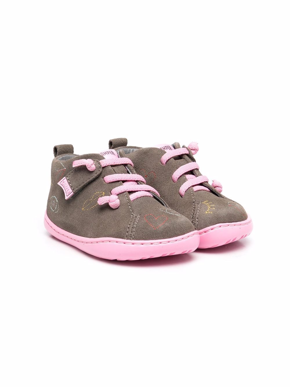 Camper Kids TWS FW suede sneakers - Brown von Camper Kids