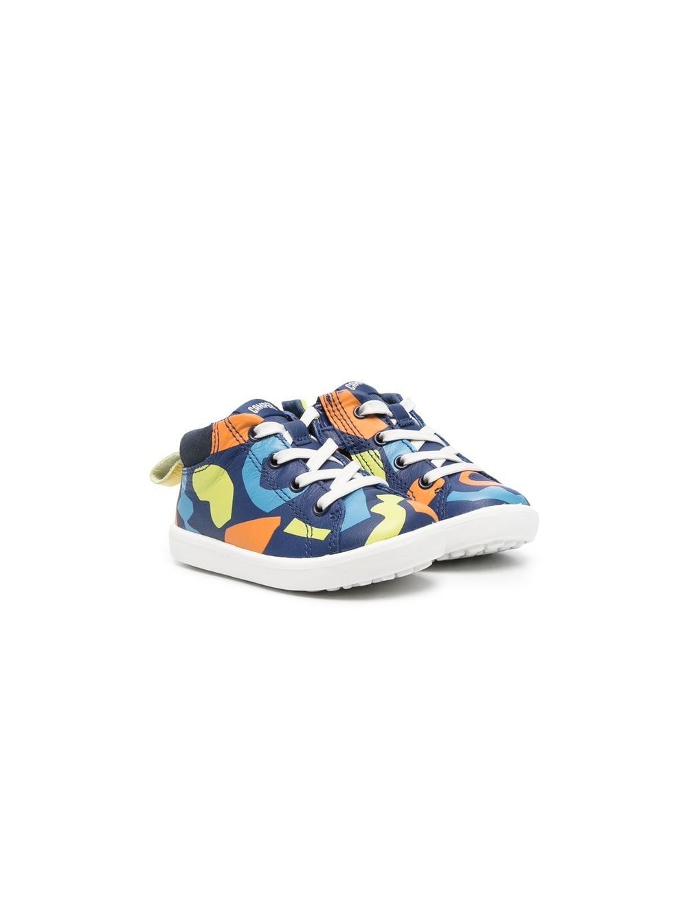 Camper Kids Twins abstract-print sneakers - Blue von Camper Kids