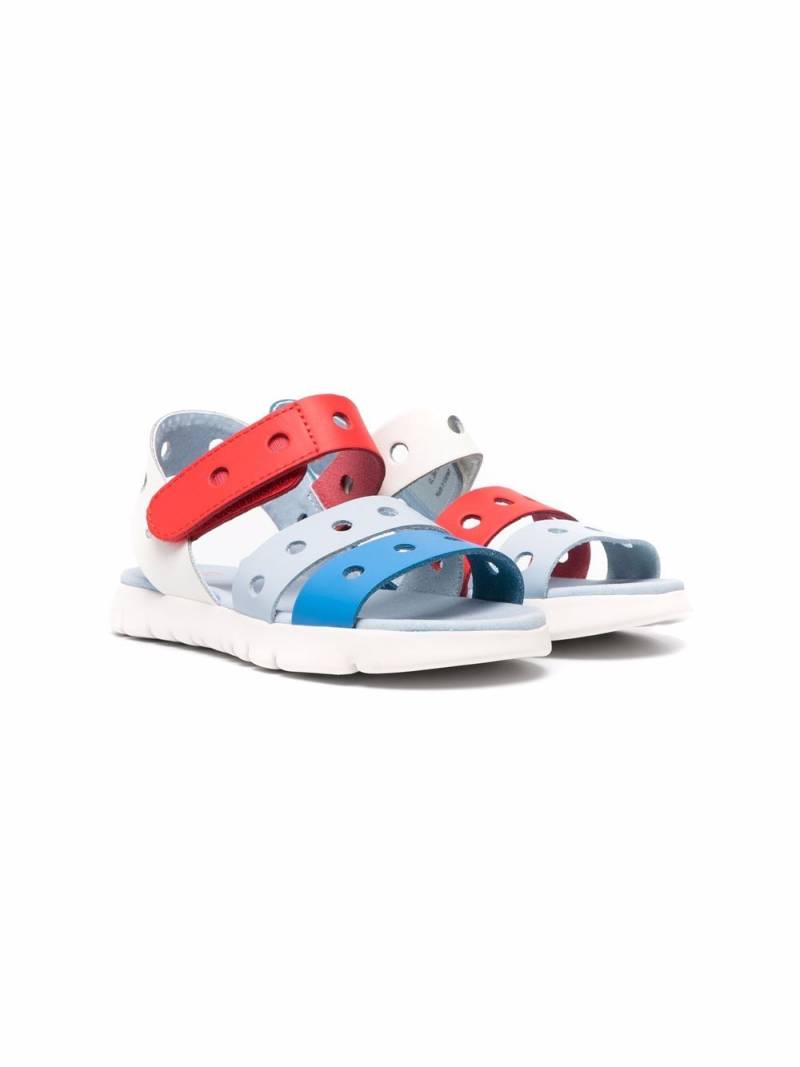 Camper Kids Twins leather sandals - Blue von Camper Kids