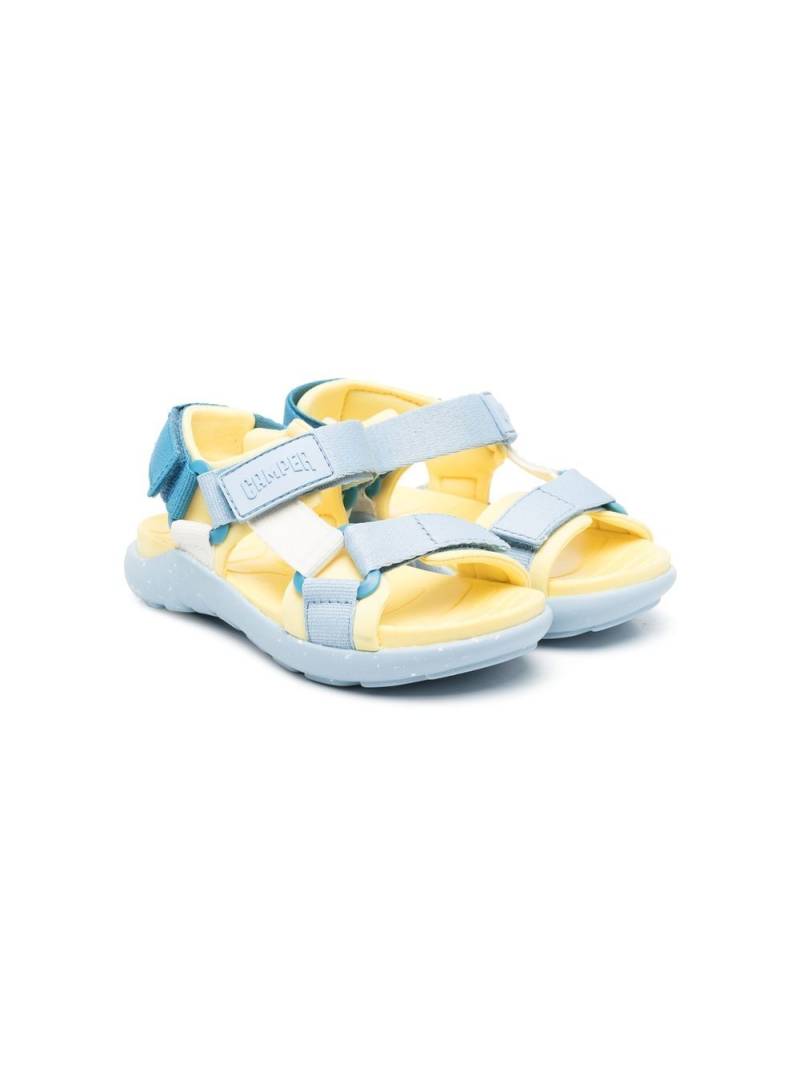 Camper Kids Wous touch-strap sandals - Blue von Camper Kids