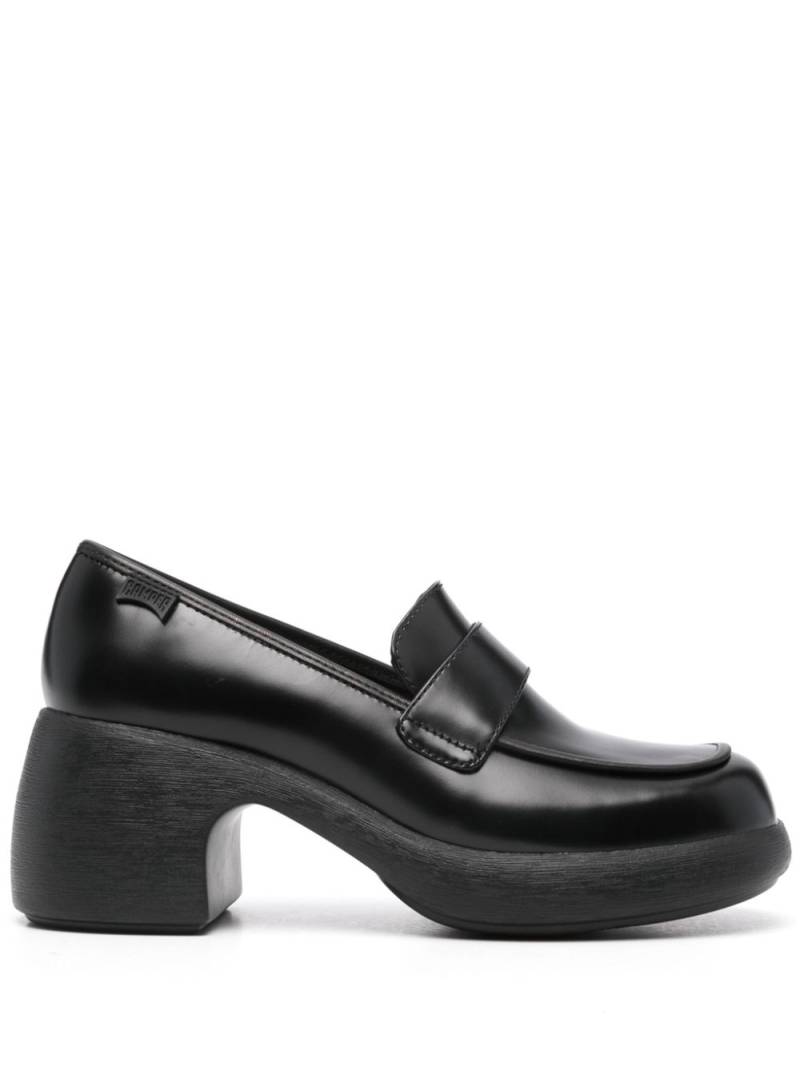 Camper 65mm Thelma heeled loafers - Black von Camper