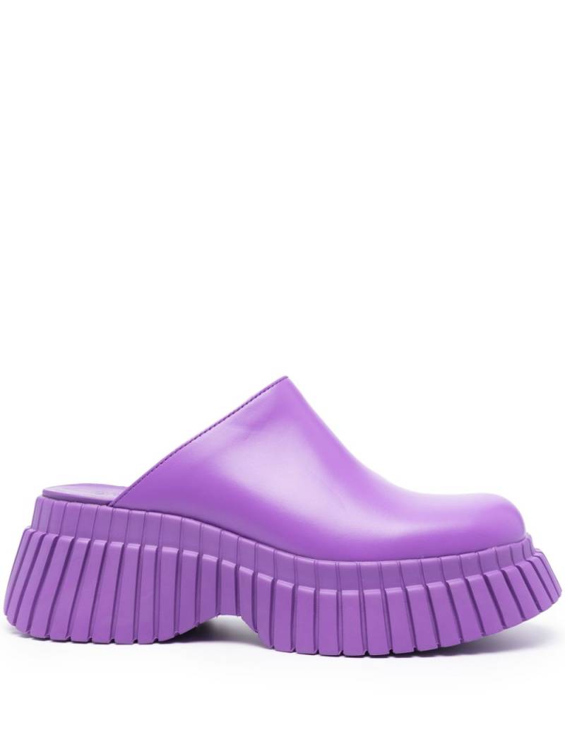 Camper BCN 60mm platform mules - Purple von Camper