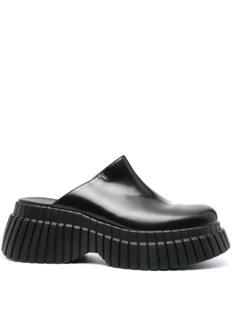 Camper BCN 70mm platform mules - Black von Camper