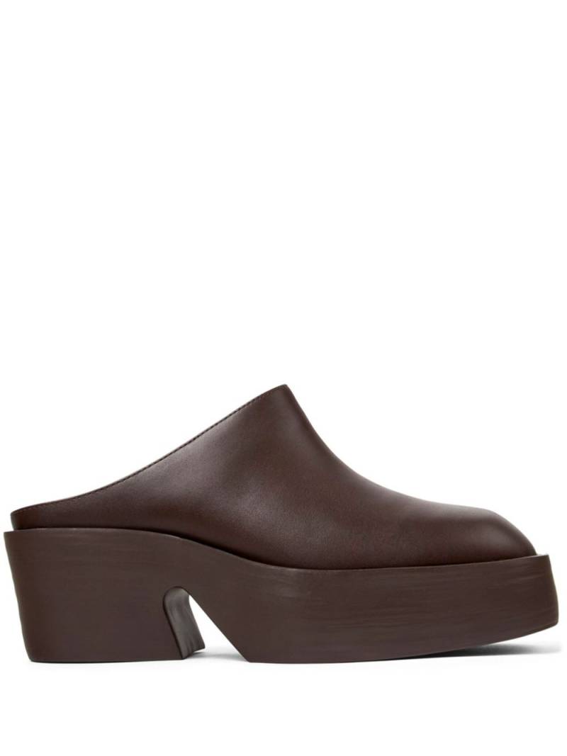 Camper Billie leather mules - Brown von Camper