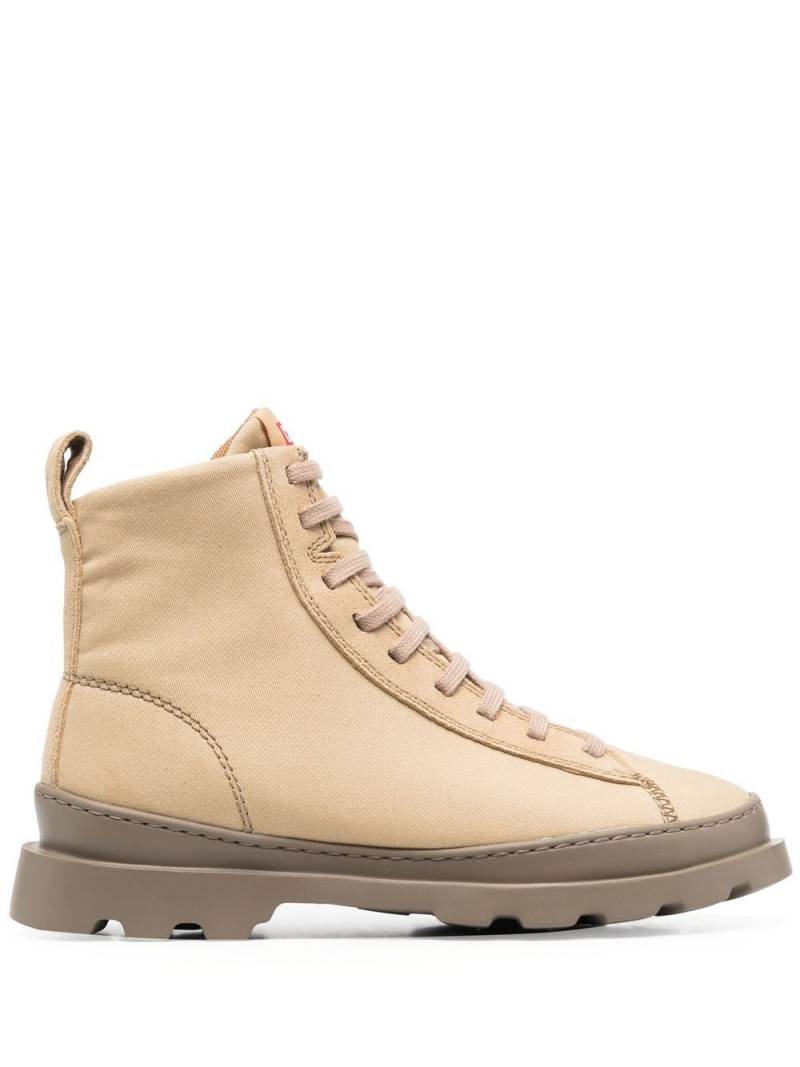 Camper Brutus ankle lace-up fastening boots - Neutrals von Camper