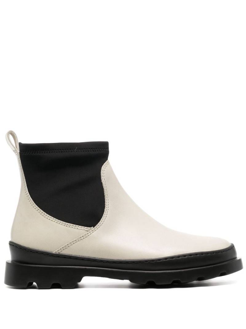 Camper Brutus contrasting-panel boots - Neutrals von Camper