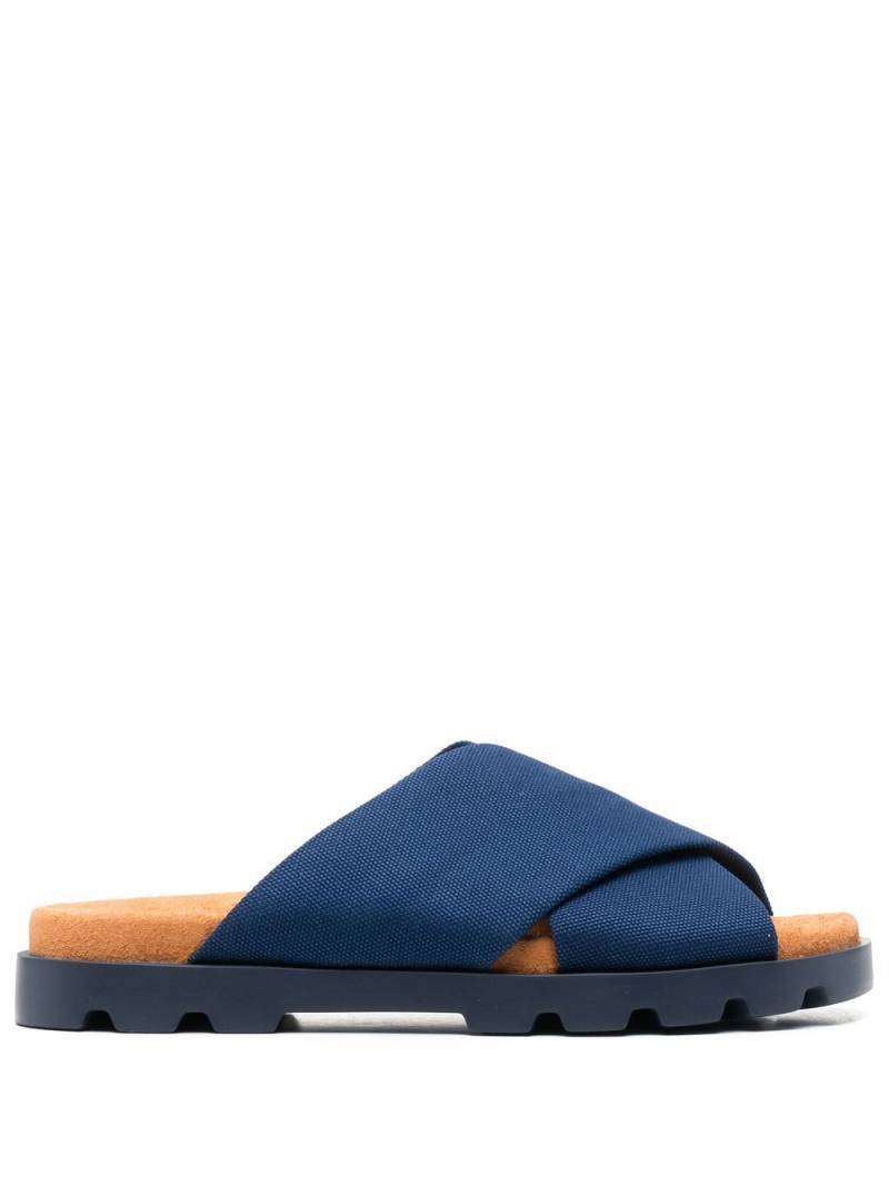 Camper Brutus cross-strap sandals - Blue von Camper