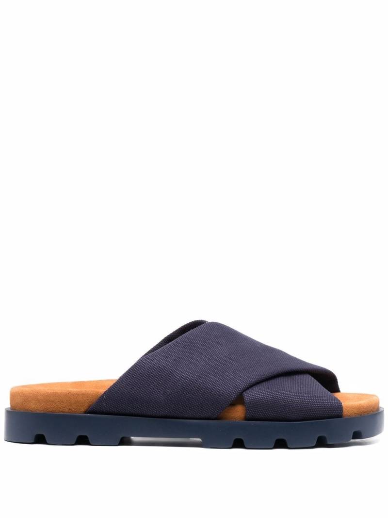 Camper Brutus crossover strap sandals - Blue von Camper